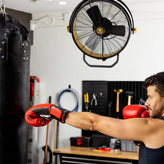 Upgrade your home gym with a Garage Fan | MULE PRODUCTS