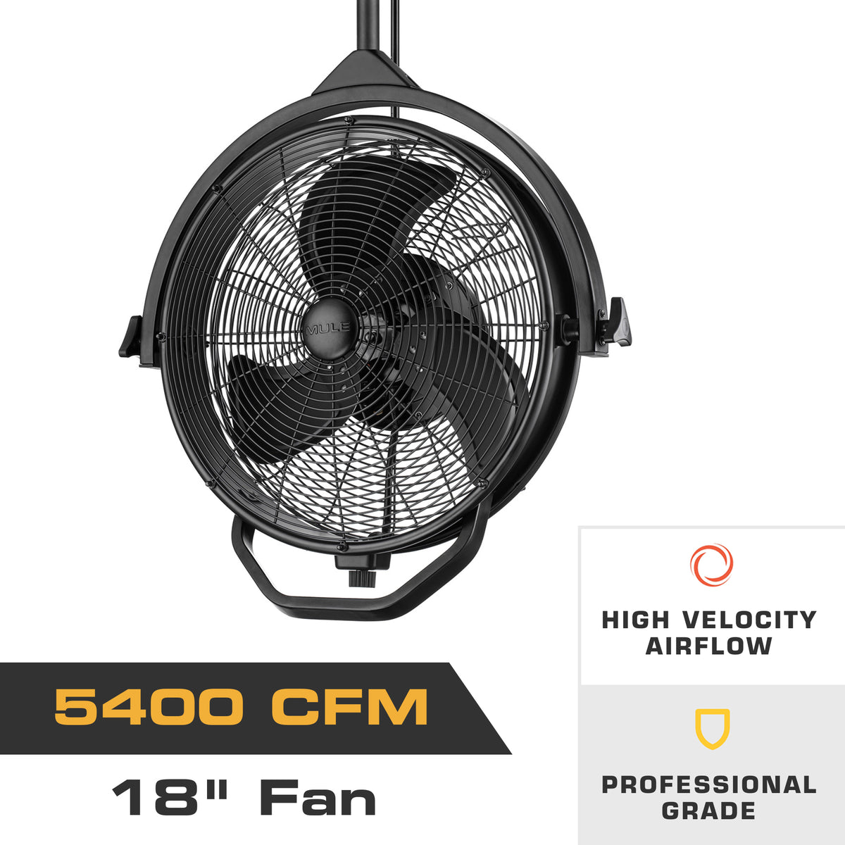 MULE Garage/Outdoor Wet-Rated Fan XL