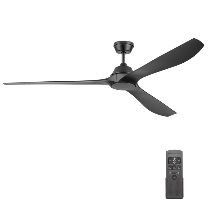 72 Inch MULE Max Breeze™ Matte Black Outdoor Ceiling Fan