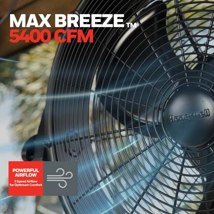 Honeywell 18" Outdoor Wall Fan with Remote