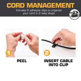 MULE Oscillating Wet-Rated Wall Fan XL with Remote