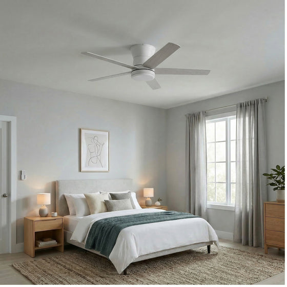 52 Inch MULE Grayson White Indoor/Covered Outdoor Ceiling Fan