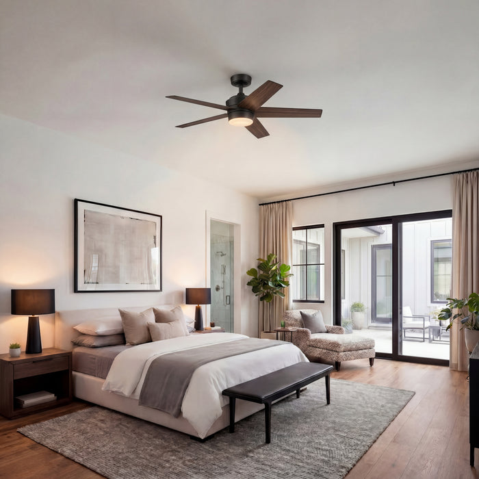 52 Inch MULE Sentrix Matte Black Indoor Ceiling Fan