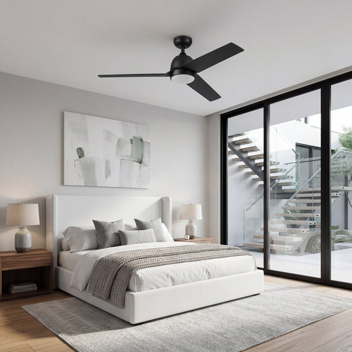 52 Inch MULE Selana Matte Black Indoor/Covered Outdoor Ceiling Fan