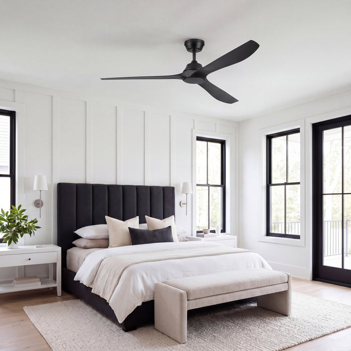 72 Inch MULE Max Breeze™ Matte Black Outdoor Ceiling Fan