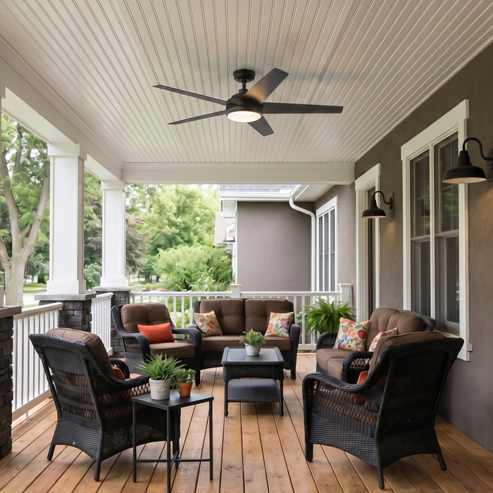 MULE 5 Minute Fan, installed and in use