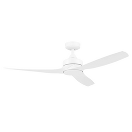 52 Inch Honeywell Lynton White Ceiling Fan and Remote