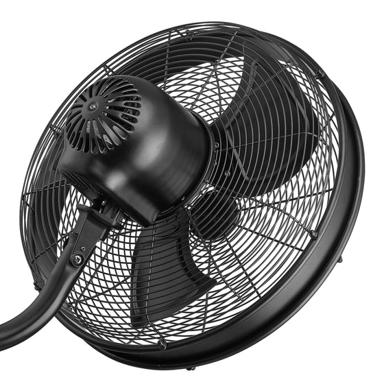 MULE Oscillating Wall Fan with Remote