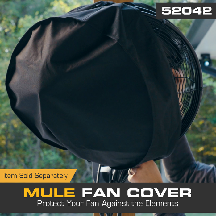 MULE Wet Rated Oscillating Fan