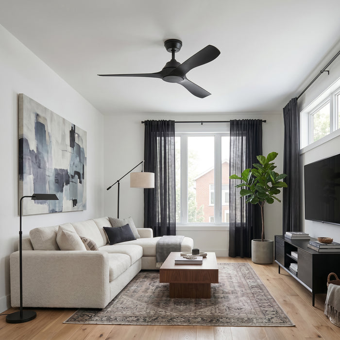 52 Inch MULE Max Breeze™ Matte Black Outdoor Ceiling Fan