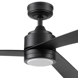 52 Inch MULE Avani Matte Black Indoor/Covered Outdoor Ceiling Fan