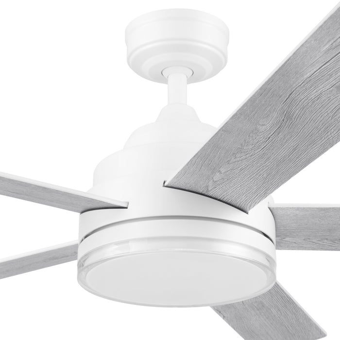52 Inch MULE Carver White Indoor Ceiling Fan