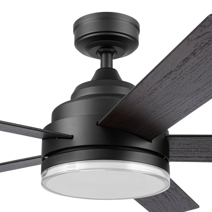 52 Inch MULE Carver Matte Black Indoor Ceiling Fan