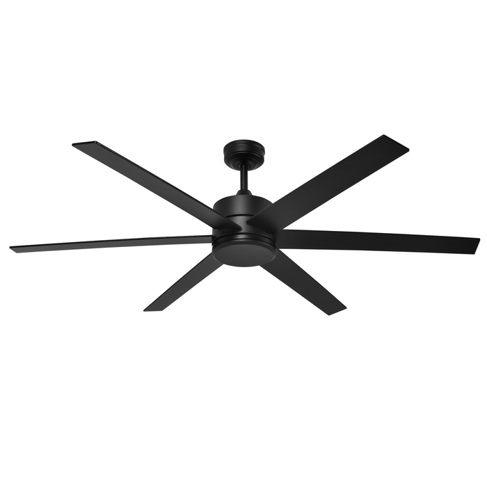 62 Inch Mule Trone Matte Black Indoor/Covered Outdoor Ceiling Fan