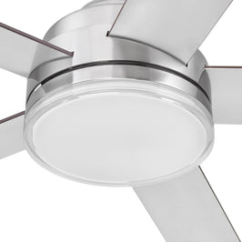 52 Inch MULE Carver Brushed Nickel Indoor Ceiling Fan