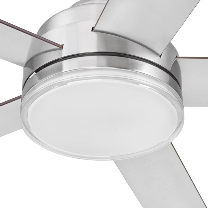 52 Inch MULE Carver Brushed Nickel Indoor Ceiling Fan