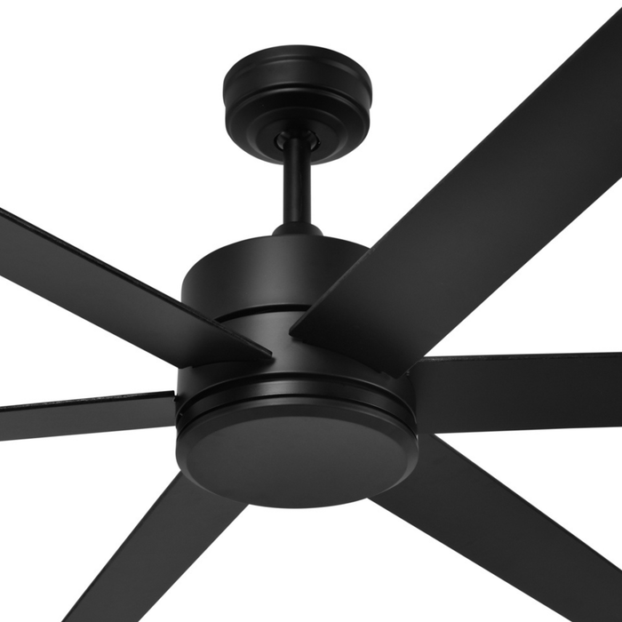 62 Inch Mule Trone Matte Black Indoor/Covered Outdoor Ceiling Fan