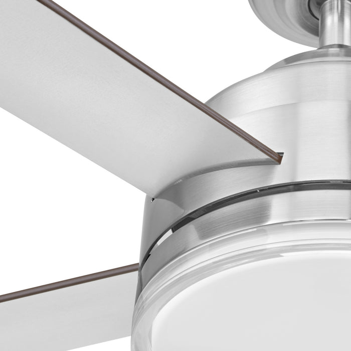 52 Inch MULE Carver Brushed Nickel Indoor Ceiling Fan