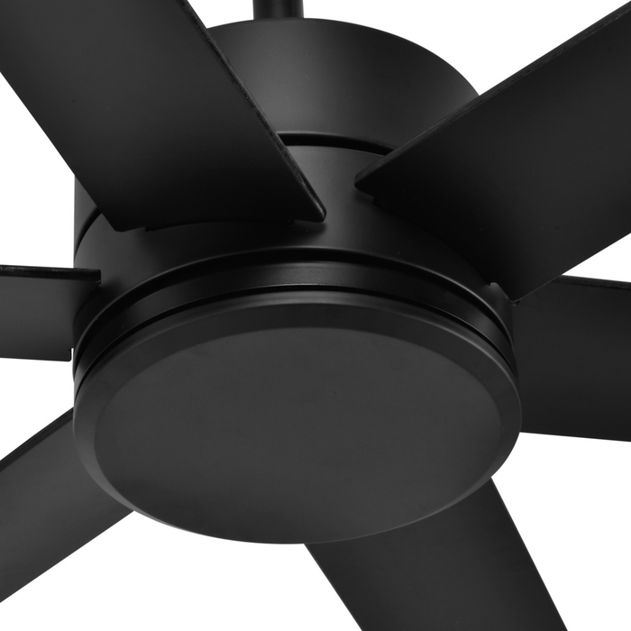 62 Inch Mule Trone Matte Black Indoor/Covered Outdoor Ceiling Fan