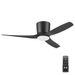 Honeywell Lynton Fan Matte Black with Light