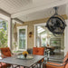MULE 18" Garage/Outdoor  Fan XL in Covered Portion