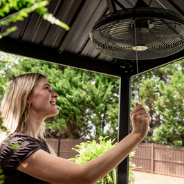 MULE Swag Plug-in Ceiling Fan with Remote