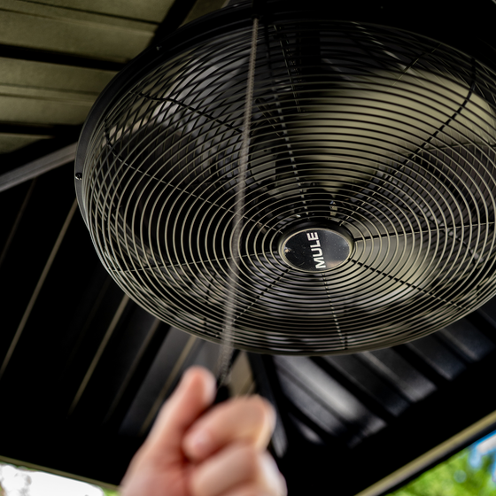 MULE Swag Plug-in Ceiling Fan with Remote