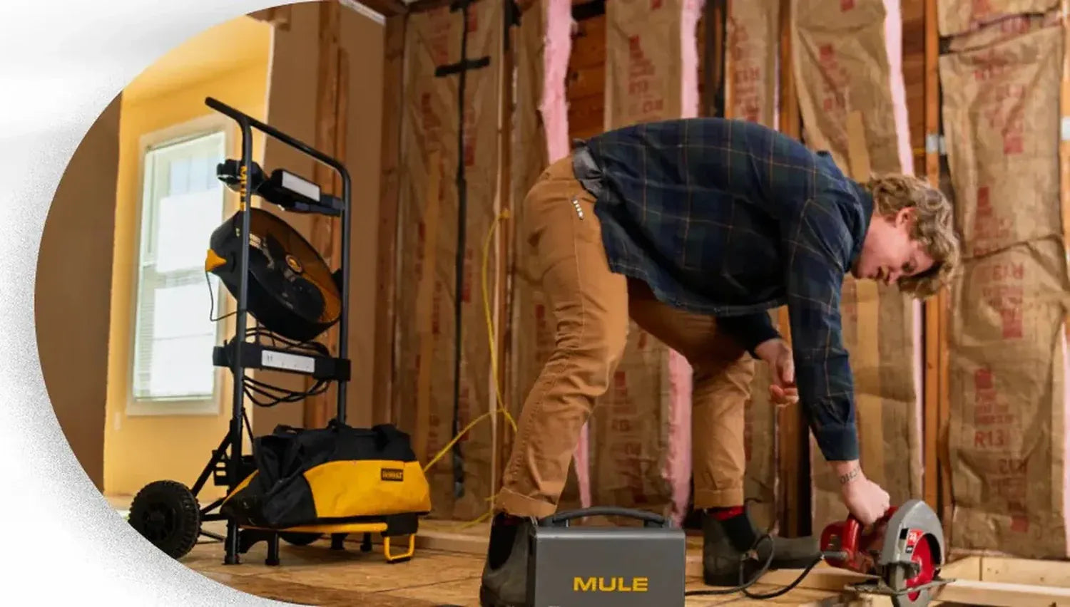 MULE 5-in-1 Mobile Workshop with portable power station and tool storage
